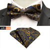 Yongfeng spot supply new fashion trend collar tie plus pocket scarf suits, groom groom groomsmen wedding tie