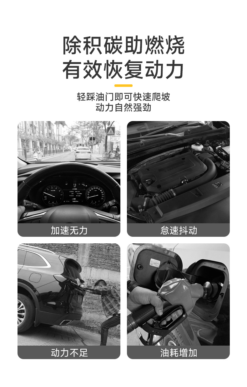 Suitable for Bmw 3 Series, 5 Series, 7 Series, and X1, X3, X4, X5, X6, X7, a Special Carbon Deposit Removal Fuel Additive