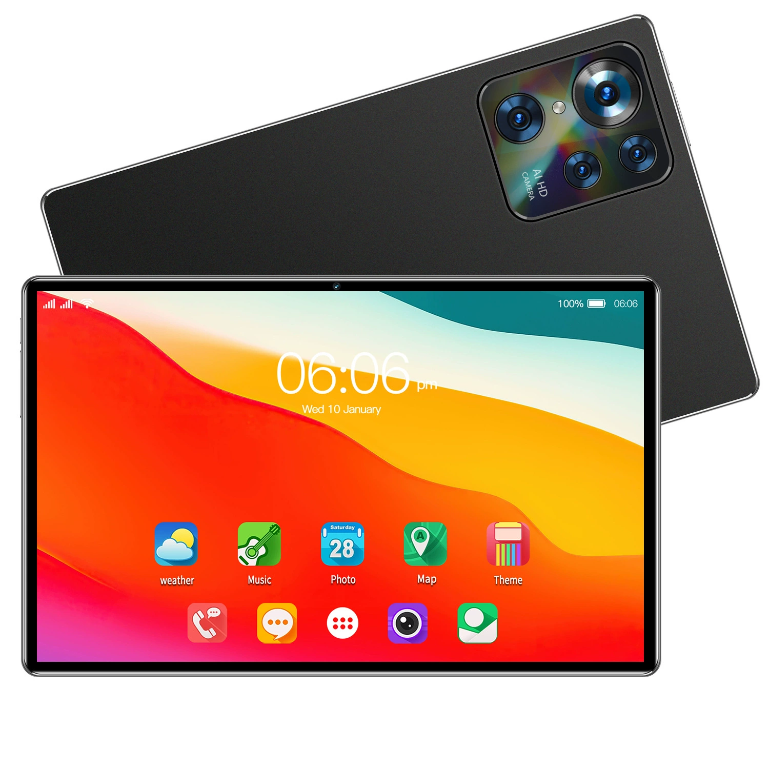 Планшет (Pad8Max) 10,1" Android 14, 16 ГБ+512 ГБ, 12000 мА·ч, 5G/Wi‑Fi/Bluetooth