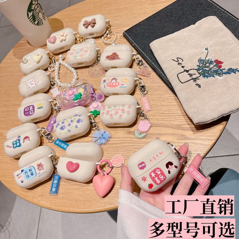 For Samsung Galaxy Buds 3pro/2/live Bluetooth Headset Protective Case Cartoon Soft Case Cute DIY