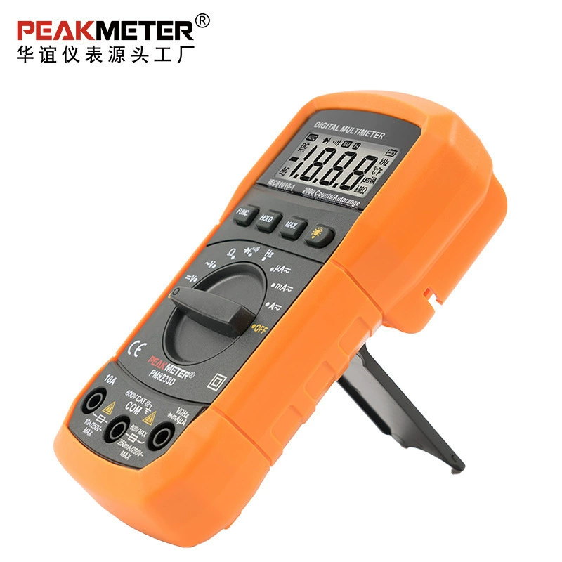 Huayi PM8233D интеллектуальный цифровой мультиметр с защитой от перегорания, высокоточный мультиметр для ремонта электриков, полностью автоматический бытовой мультиметр