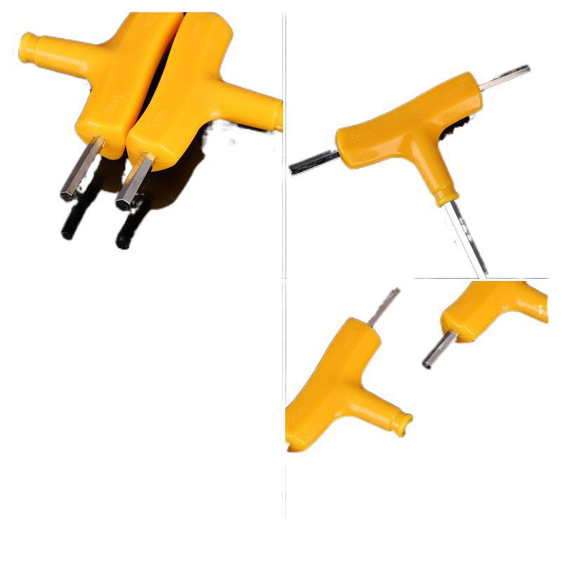 El modelo de herramienta de reparación cromado de llave hexagonal de Leilido es un suministro directo de fábrica de llave de acero al carbono 45 # completo