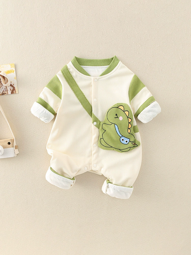 Children's spring overall for new born, demi-season bodysuit to go out