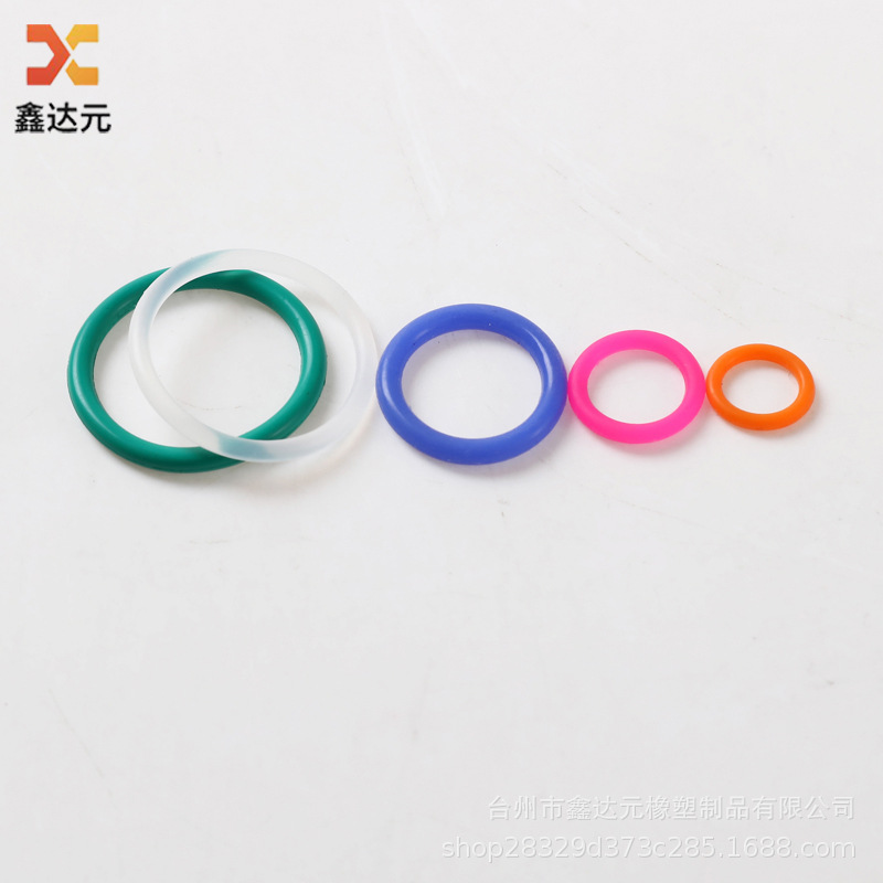 厂家供应环保硅胶o型圈 VMQ密封圈食品级透明白色