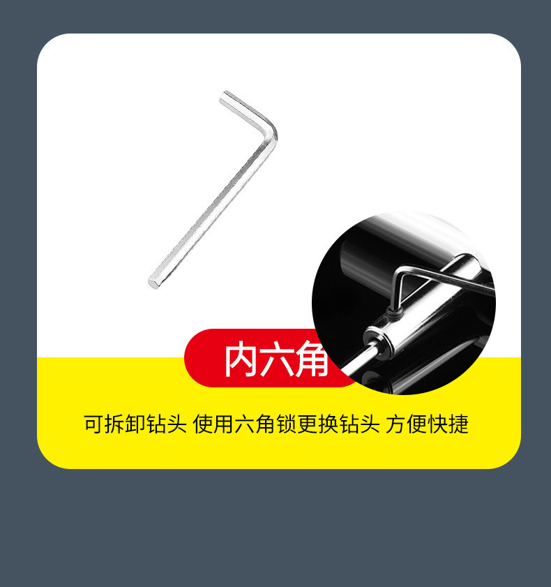 Metal car tire repair tool kit, motorcycle vacuum tire repair emergency quick tire repair tool kit