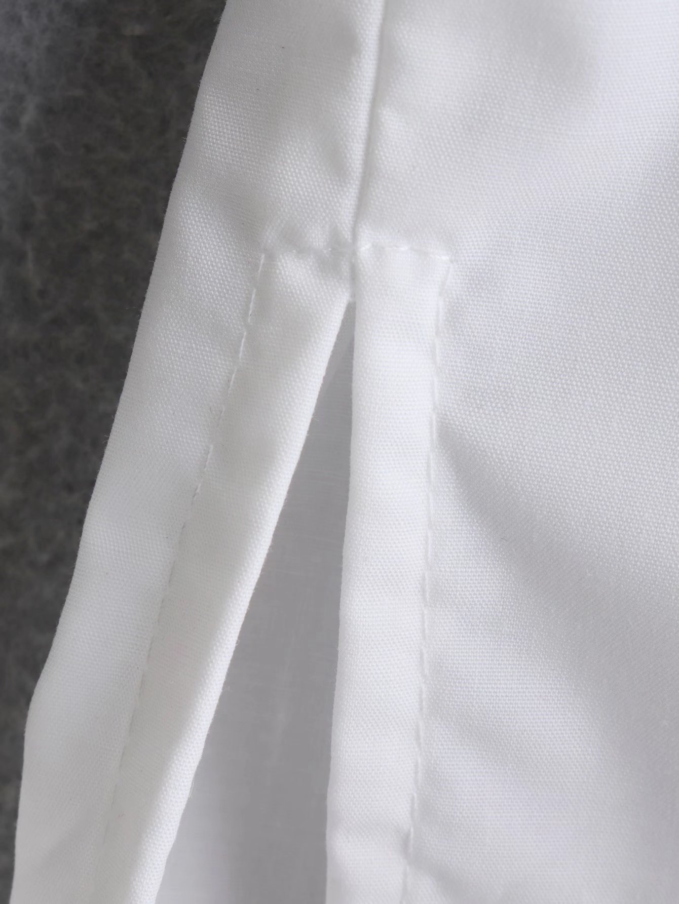 Camisa bicolor slim de manga larga con plumas Commute NSAM114844