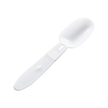 厂家批发一次性加厚塑料折叠勺布丁果冻勺搅拌酸奶勺真空包装商用