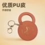 化妆女生大量圆形梳妆镜
