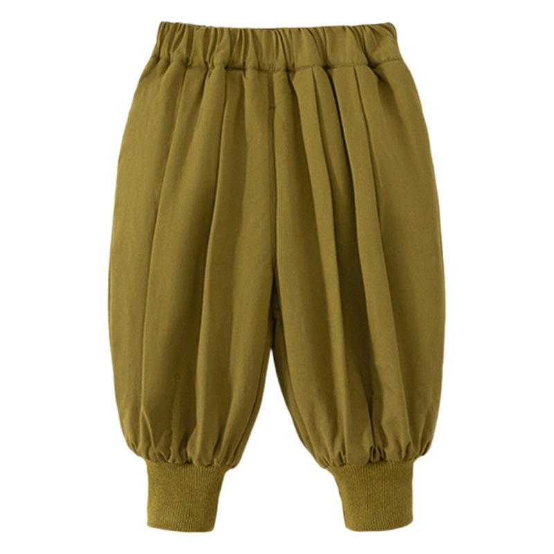 Pantalones Bombachos Térmicos para Niños de Algodón, Estilo abombado, para Invierno