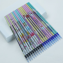 Moisture-Eliminating Erasable Pen Refills with Full Needle Nib, Student Erasable Pens, Neutral Ink Refills, Moisture-Eliminating Crystal Blue and Black Wholesale