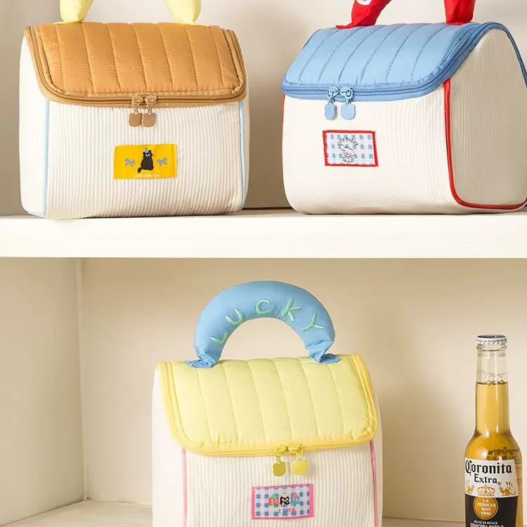 小房子大容量高级感卡通房子包洗漱包旅行收纳便携化妆品收纳包批