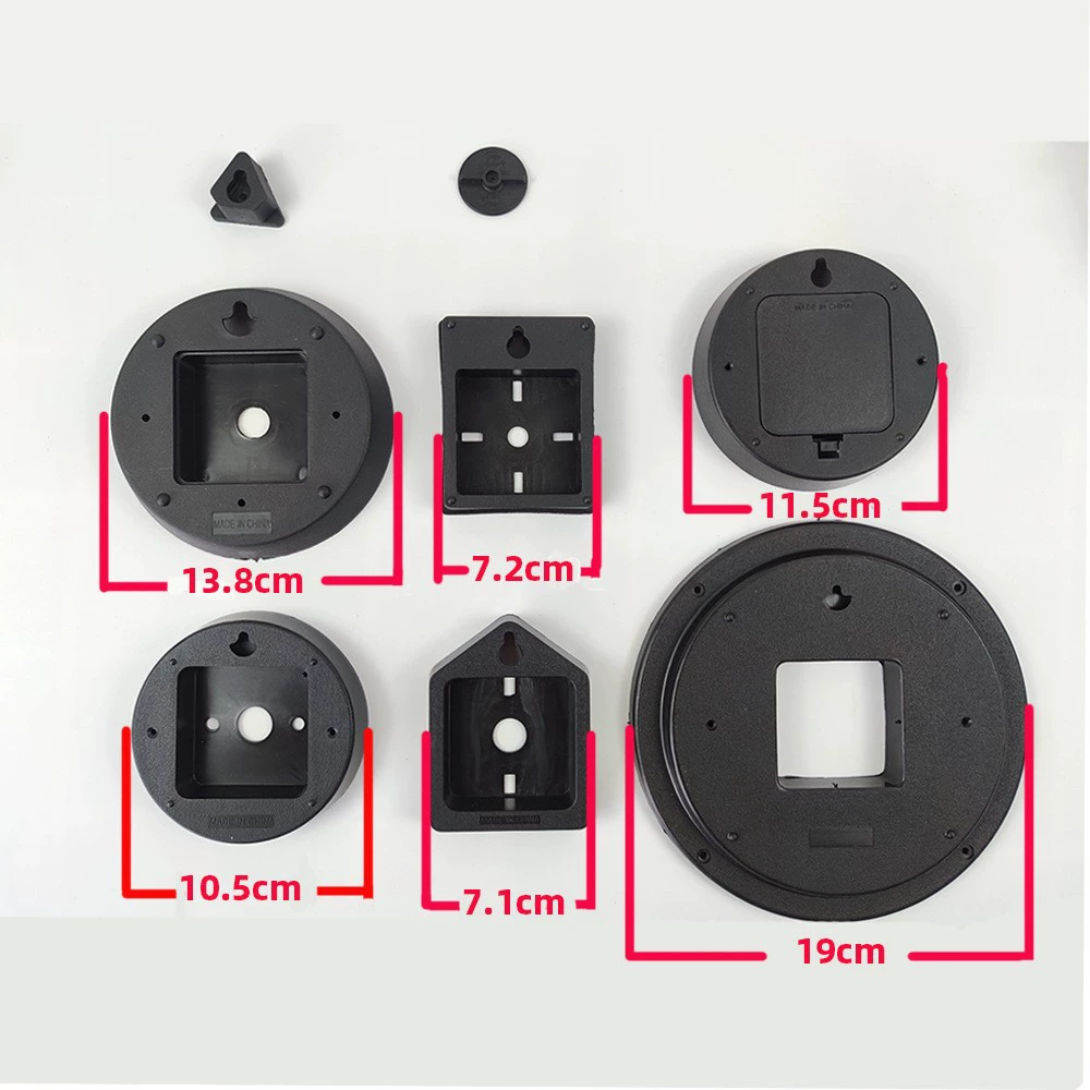 В наличии настенные часы пластиковая задняя крышка Крышка батарейного отсека защита движения задняя оболочка аксессуары для часов различные пластиковые задние подвесные