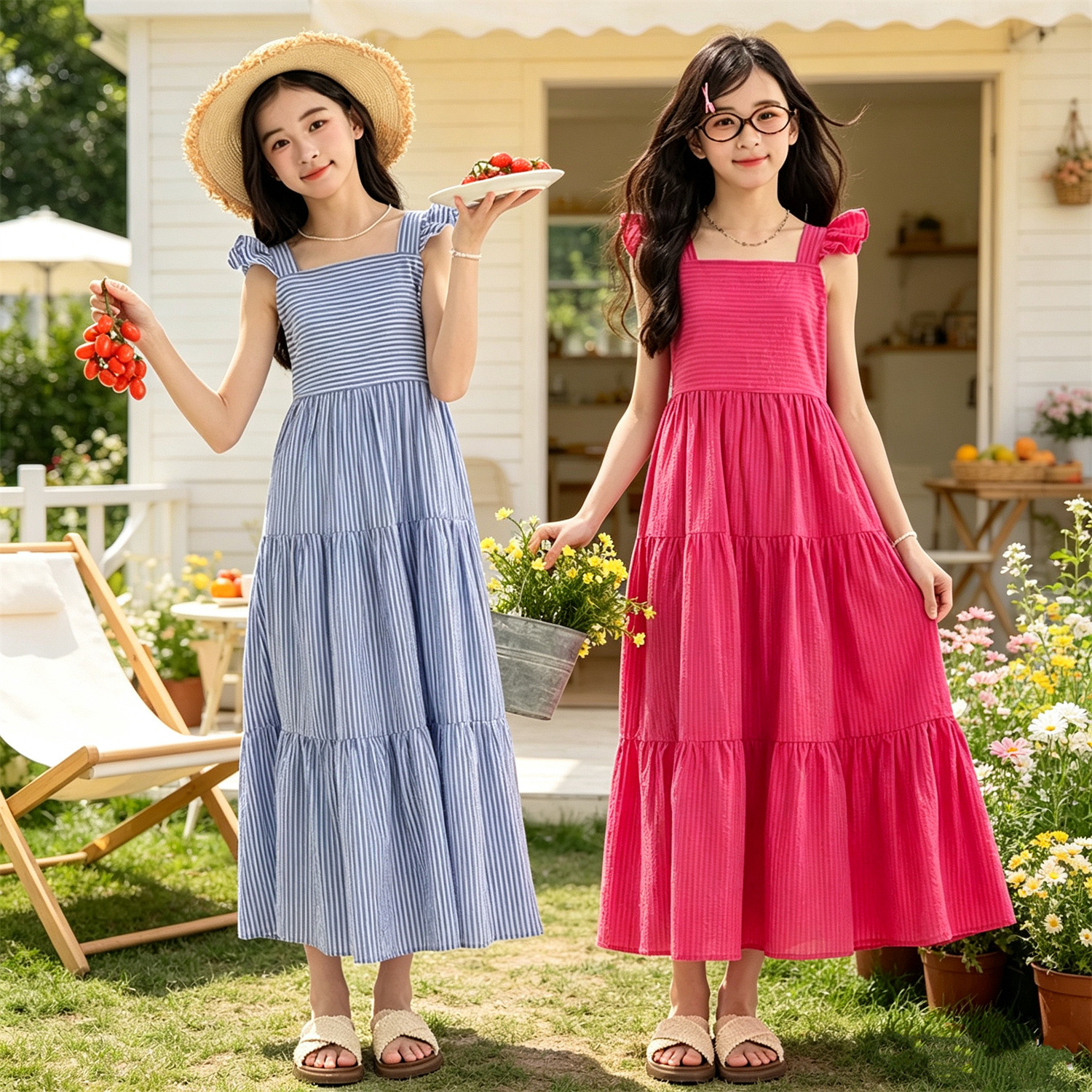 Fresh sleevless dress