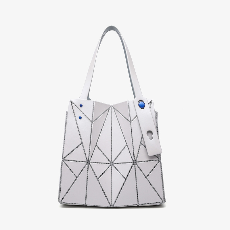 2025 New Japanese March Geometric Rhombus Diamond Bag Small Square Box Handbag Hand-Held Shoulder Tote Bag