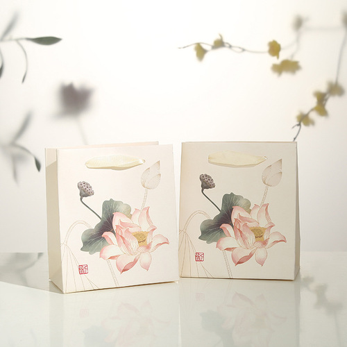 New product creative Chinese style gift bag antique style jewelry ring earrings earrings packaging handbag supply wholesale