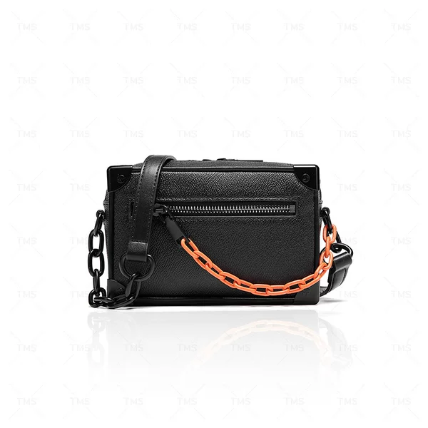 Niche Design Box Bag for Men 2023 New Trendy Brand Small Shoulder Bag Imitation Leather Small Square Bag Single Shoulder Crossbody Bag for Women