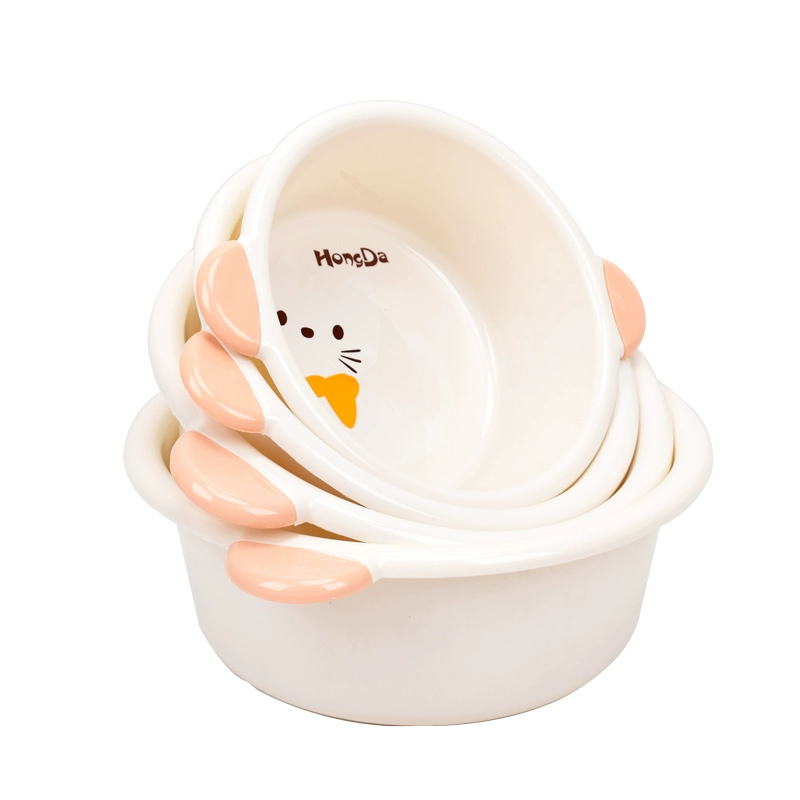 Plastic children's washbasin for laundry for students