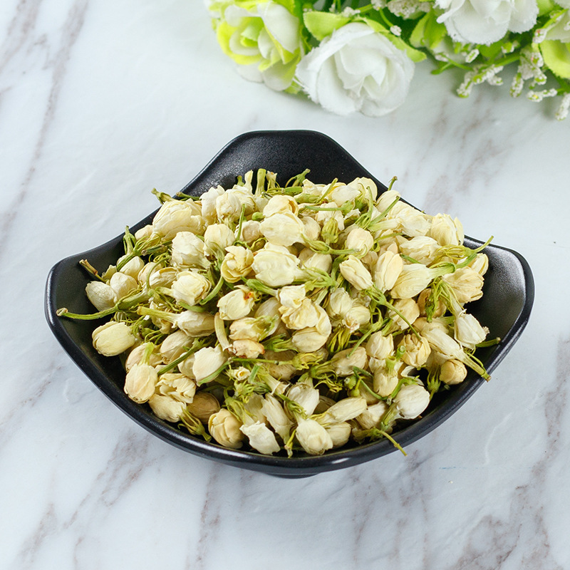 Jasmine Flower Tea Mo Li Hua 茉莉花 Dried Flower Buds 500g Loose Herbal Tea for Brewing specifications