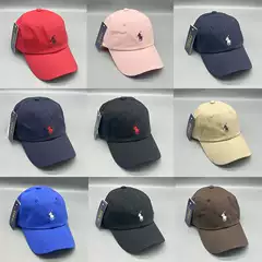 Polo Ralph Lauren Washed Cotton Baseball Cap for Men and Women, High-Quality Embroidered Pony Cap