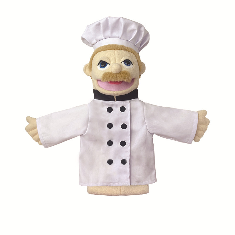 Muñecas profesionales del cocinero