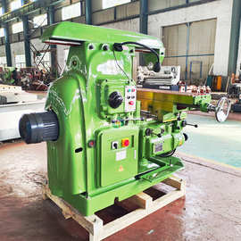 山东华海数控卧式铣床X6132万能分度头三轴数显立卧型铣床