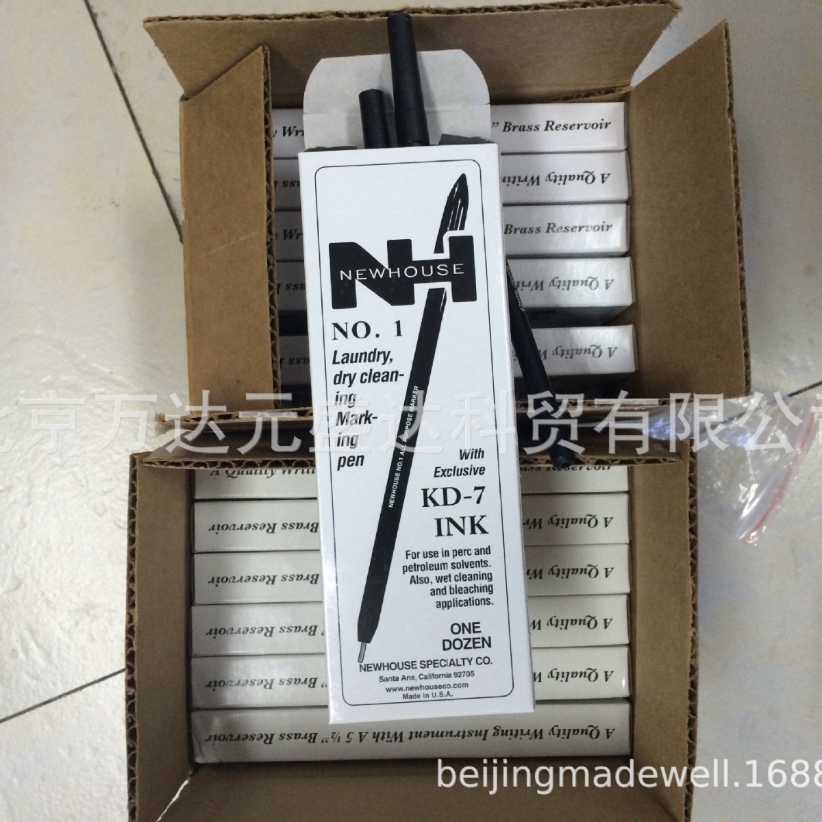 美国进口NEWHOUSE KD-7洗衣打码笔 客衣注明打号笔 标签记号笔