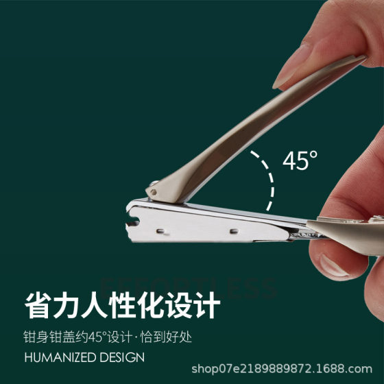 in stock anti-splash nail clippers high-grade German mantis nail clippers single large flat nail clippers home wholesale
