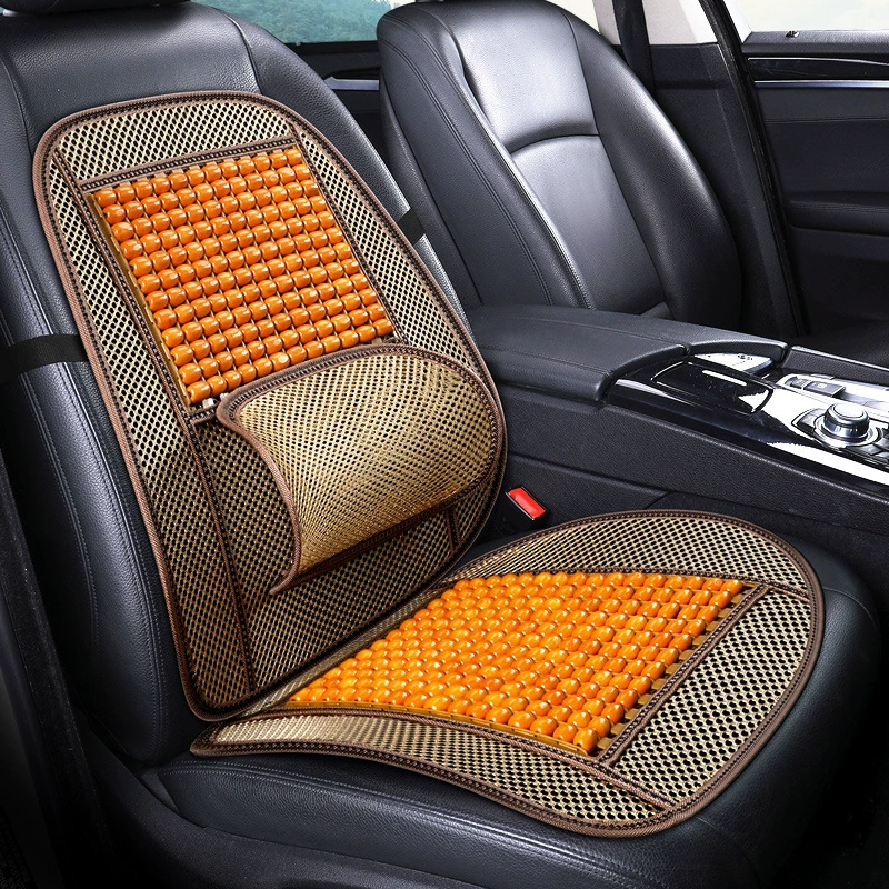 Прямые продажи с фабрики, летняя новая дышащая однотонная поясная подушка для автомобильного сиденья, бамбуковая подушка для сиденья, универсальная интегрированная подушка для грузовика