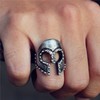 Mask suitable for men and women, ring, jewelry stainless steel for beloved, European style