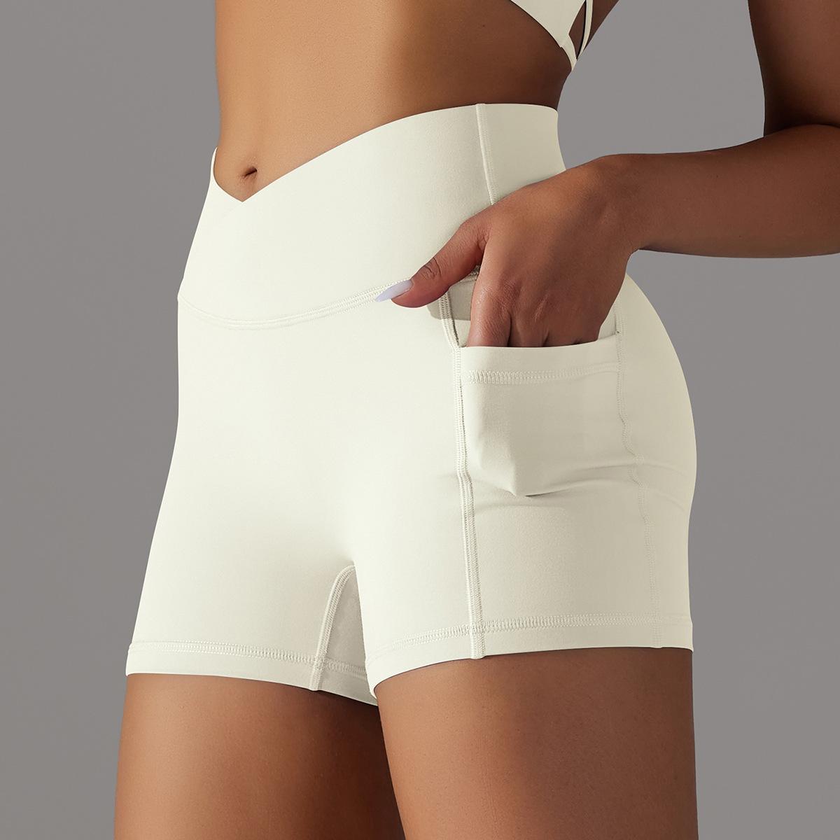 Simple Style Sports Solid Color Nylon Active Bottoms Shorts display picture 29