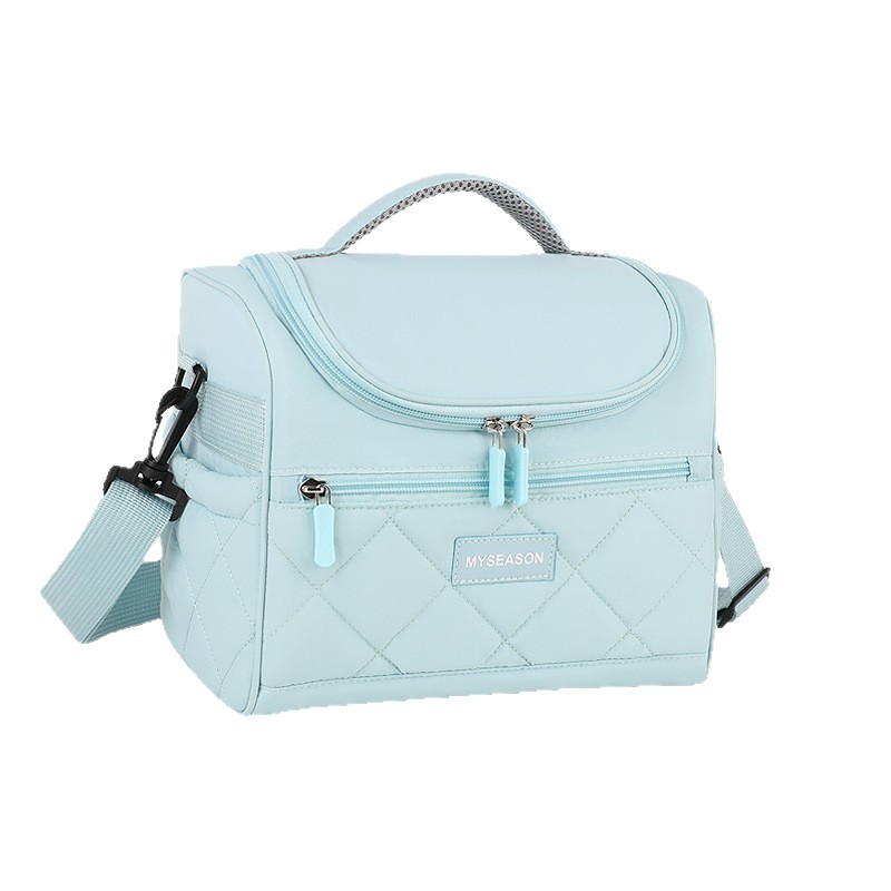 Bolsa de aislamiento térmico portátil de alto valor de cara para llevar comida al trabajo y la escuela, bolsa de almuerzo, bolsa de bento, bolsa de explosión transfronteriza, bolsa de dulces