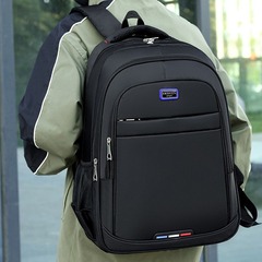 Large-capacity Oxford cloth backpack for men, business trips, travel laptop backpack, suitable for college students, classroom commutes, practical school bag