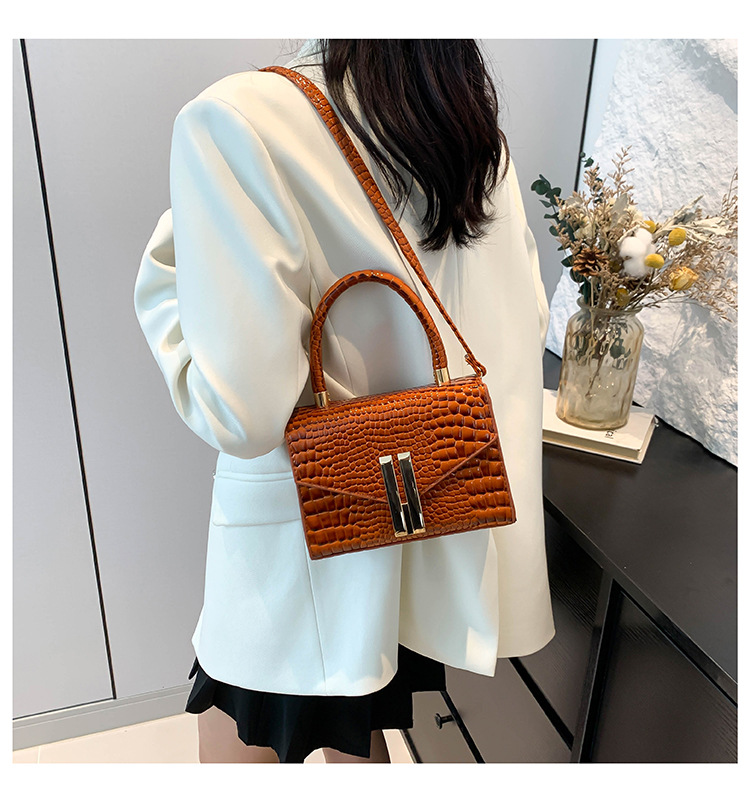 Bellissima, personalizzata, alla moda, borsa a tracolla singola lucida e alla moda da donna, modello 2024, casual e_voghion.com