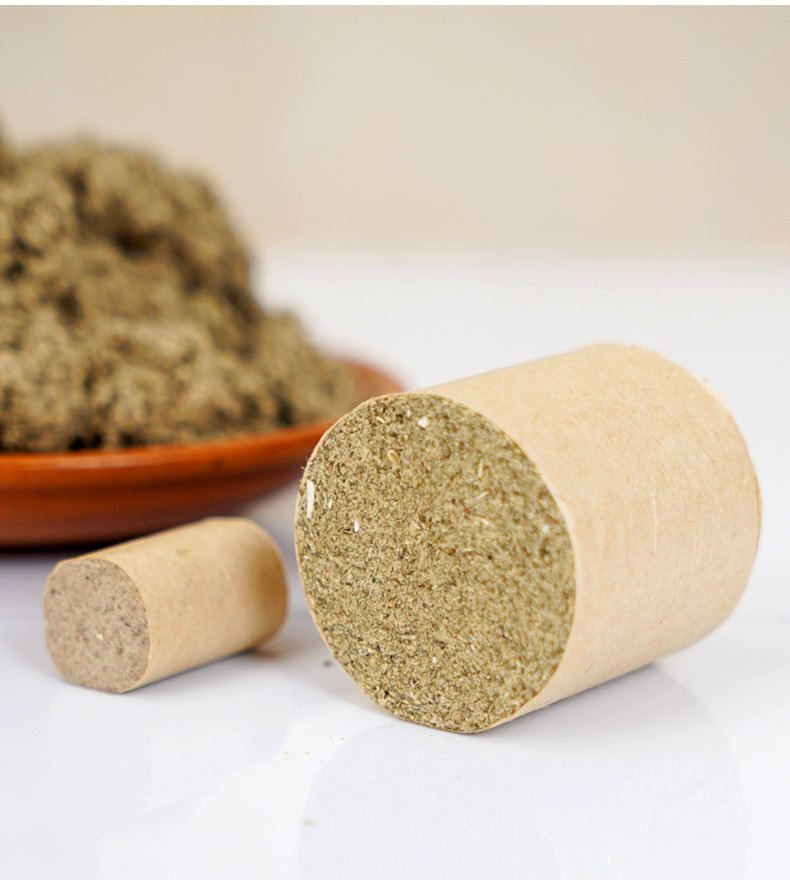 Moxa Stick Cones 4cm Ai Zhu Moxibustion Columns for Warming Therapy and Moxa Beds quality and texture