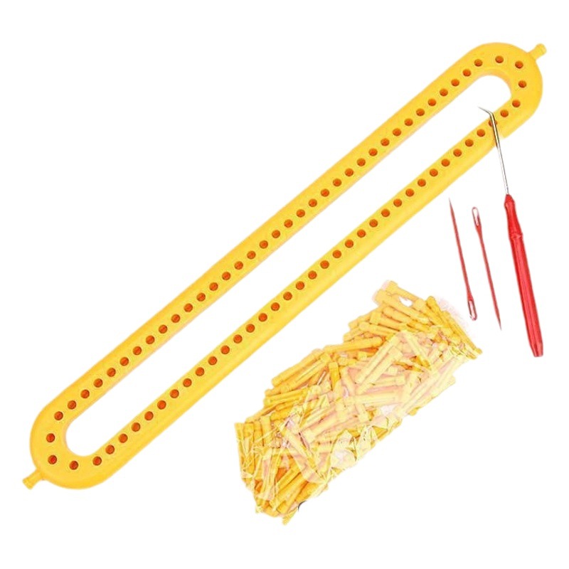 Bufanda sombrero tejer artefacto lana hecho a mano DIY tejer suéter perezoso tejido bufanda herramienta traje