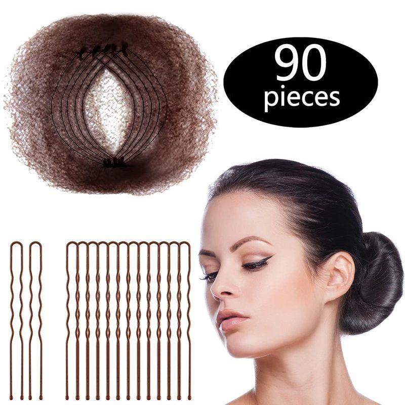 ヘア用品のヘアアイロンセットの髪の針の団子の頭のつぼみの髪の形の理髪道具|undefined