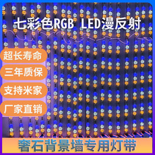 �¿��߲�ɫRGB��ʯ����ǽ�ƴ� LED���������͸����ʯ�ƴ�led����