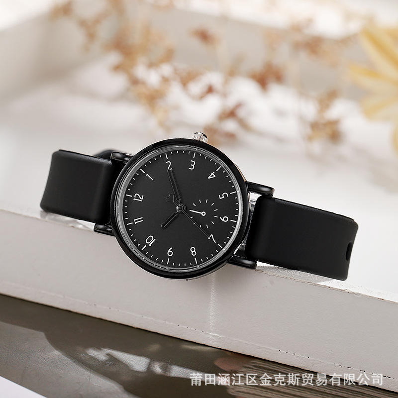 403 jam tangan kuarsa-hitam