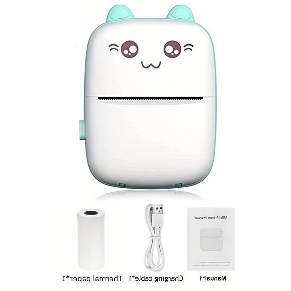 (Wholesale), (Cross-border trading), handheld photo, pocket small printer for students, (Physicals) 5