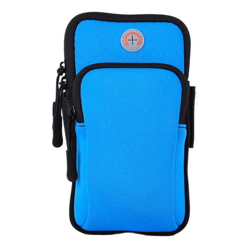 Cross-border outdoor sports arm bag mobile phone arm strap running wrist bag waterproof arm bag 7-inch cycling mobile phone arm bag manufacturer