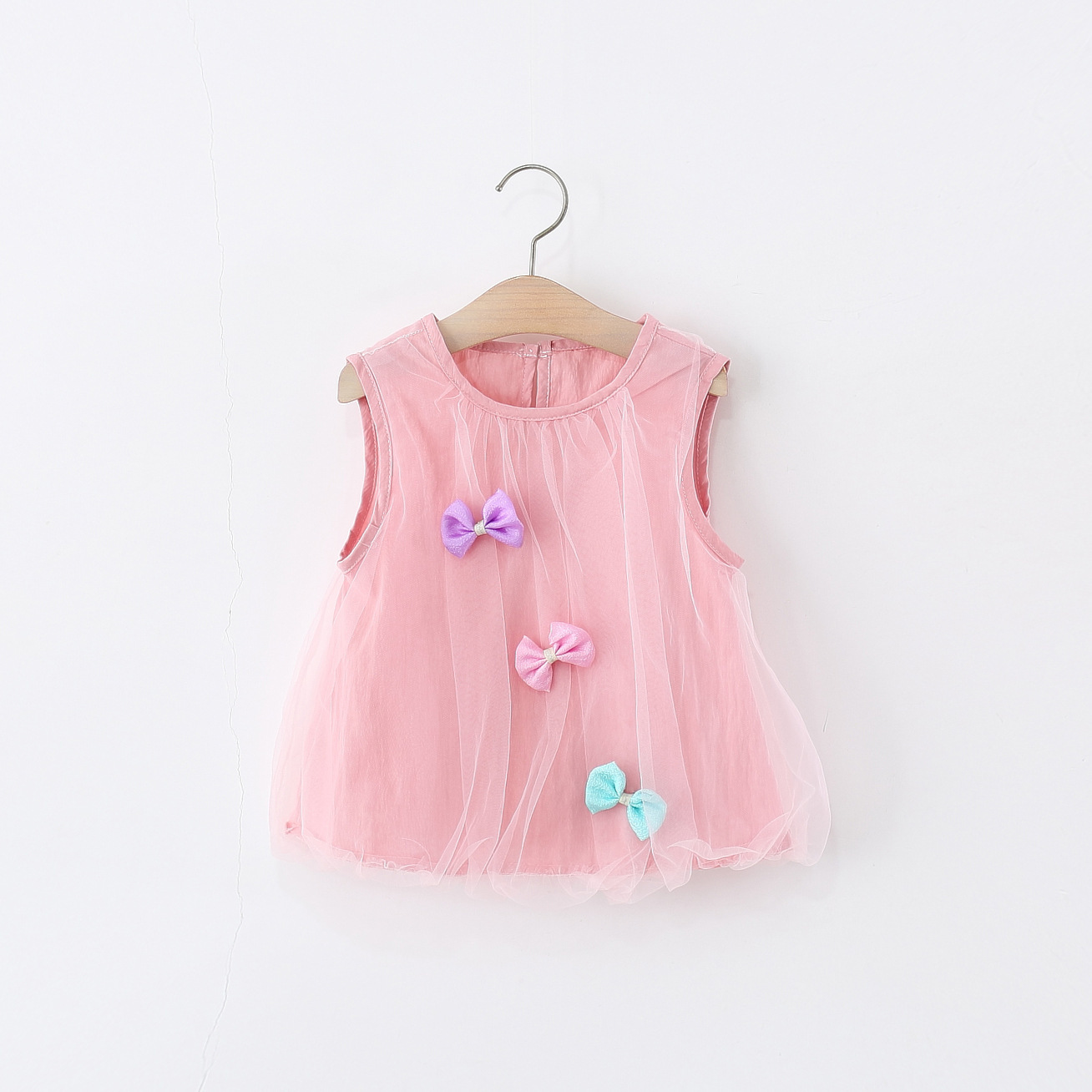 Girls Dress 2025 New Summer Little Girl Fashionable Korean Princess Dress Infant Princess Dress Summer
