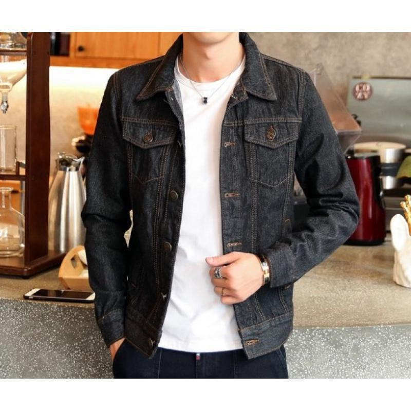 Cross-border jackets for men jean jacket...