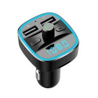 T25 автомобильный mp3 плеер Bluetooth fm передатчик приемник автомобильное зарядное устройство для зарядки громкой связи телефон музыка