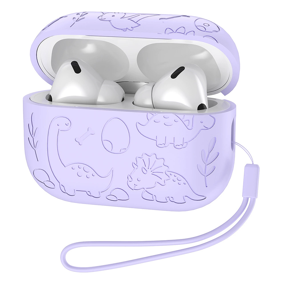 Защитный чехол для AirPods 4 однотонный симпатичный Apple 4 поколения силиконовый мягкий корпус, чехол для AirPods Pro 3 наушников