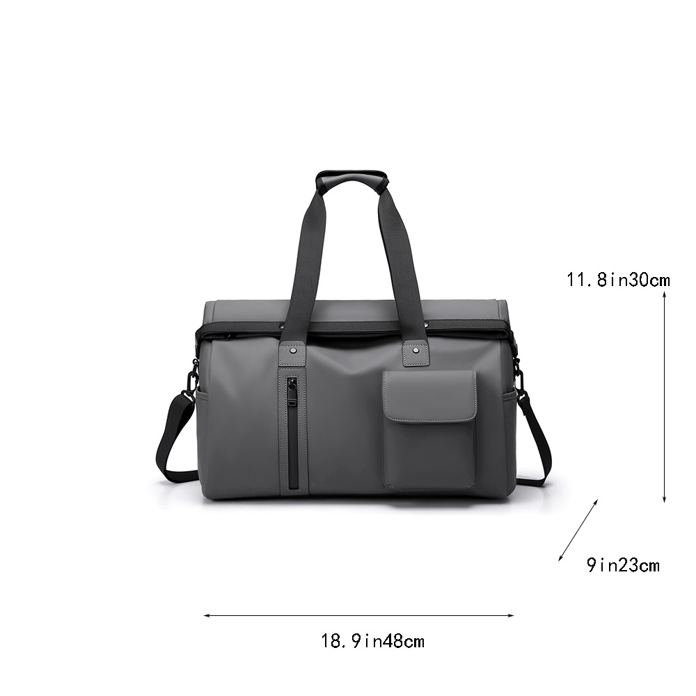 2025 nueva bolsa de viaje para hombres de gran capacidad mochila de separación seca y húmeda bolsa deportiva bolsa de ejercicio de corto alcance bolsa de equipaje ligera