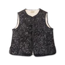 羊羔毛羊剪绒马甲女中老年人冬加厚保暖羊毛背心马夹羊绒坎肩短款