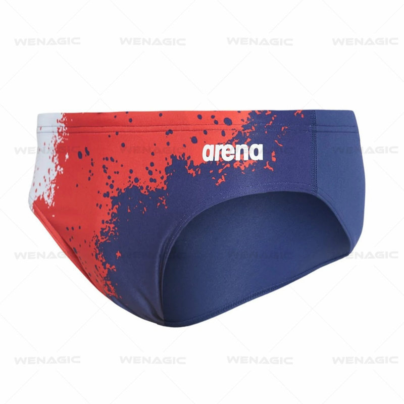 arena men's swimming trunks briefs low waist professional training swimming trunks quick-drying competitive anti-embarrassment anti-oxygen does not fade