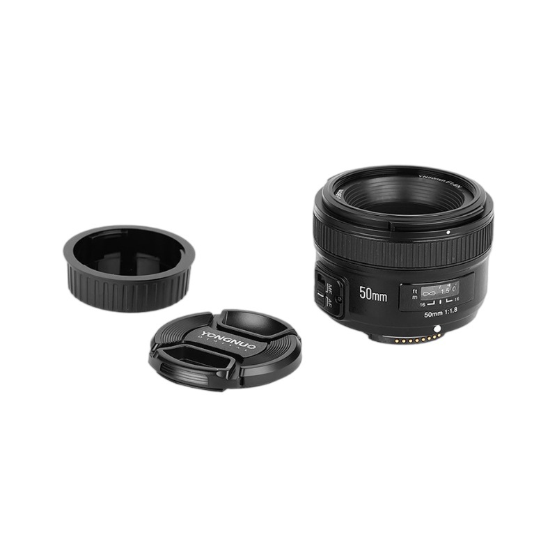 Yongnuo 50mm F1.8 adecuado para Nikon F Puerto 50/f1.8 retrato lente de enfoque fijo lente de enfoque automático