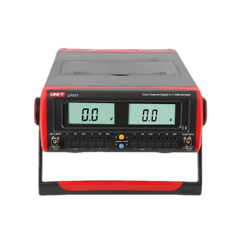 优利德 UNI-T 数字交流毫伏表 双通道双显示UT631