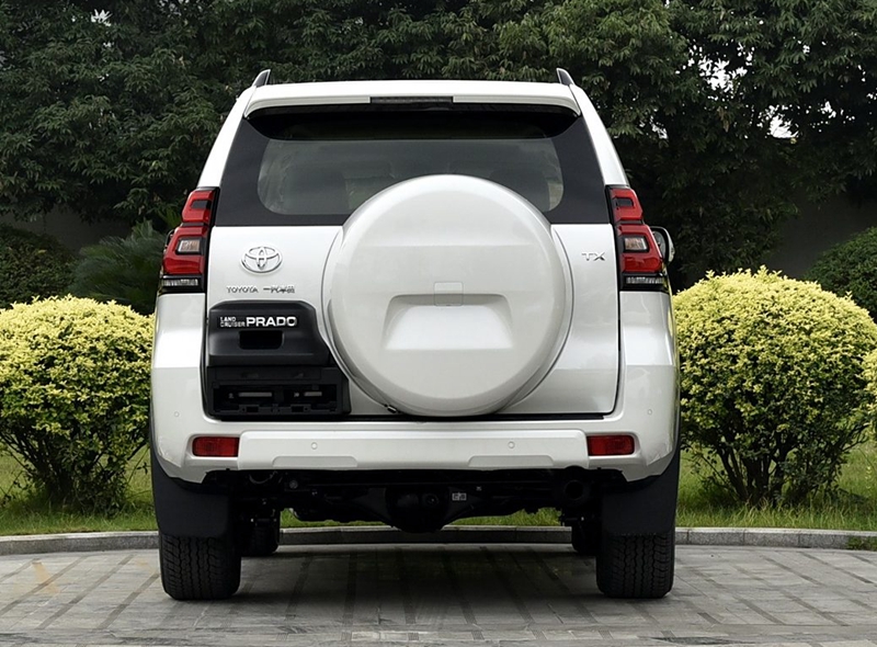 Suitable for Toyota 10-19 Prado Spare Tire Cover Middle East Version Domineering 4500 Spare Tire Shell Cover Rear Tire Cover